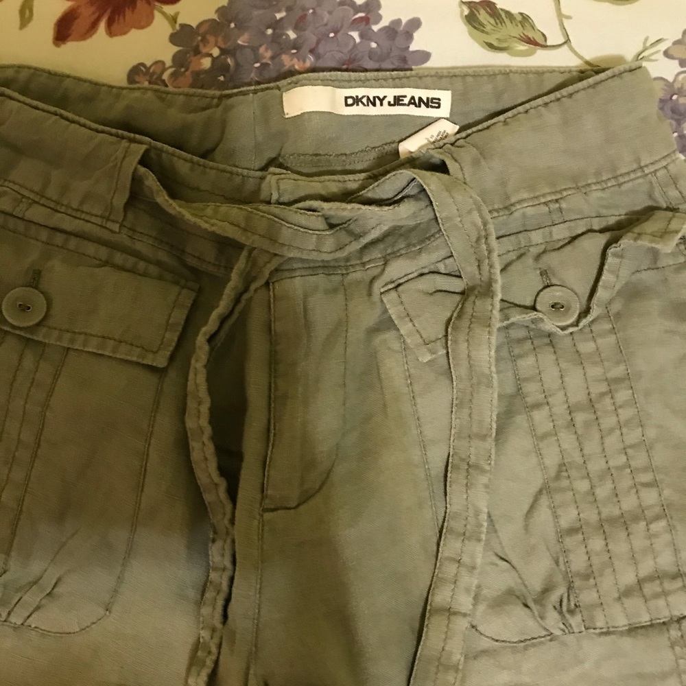 DKNY linen pants - Picture 2 of 7